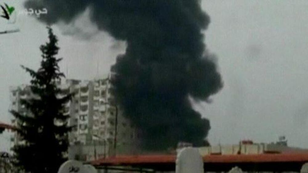 Video: Heavy fighting in Damascus after brief lull