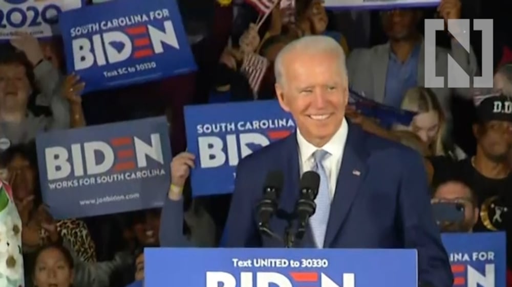 Biden officially the Democratic presidential nominee