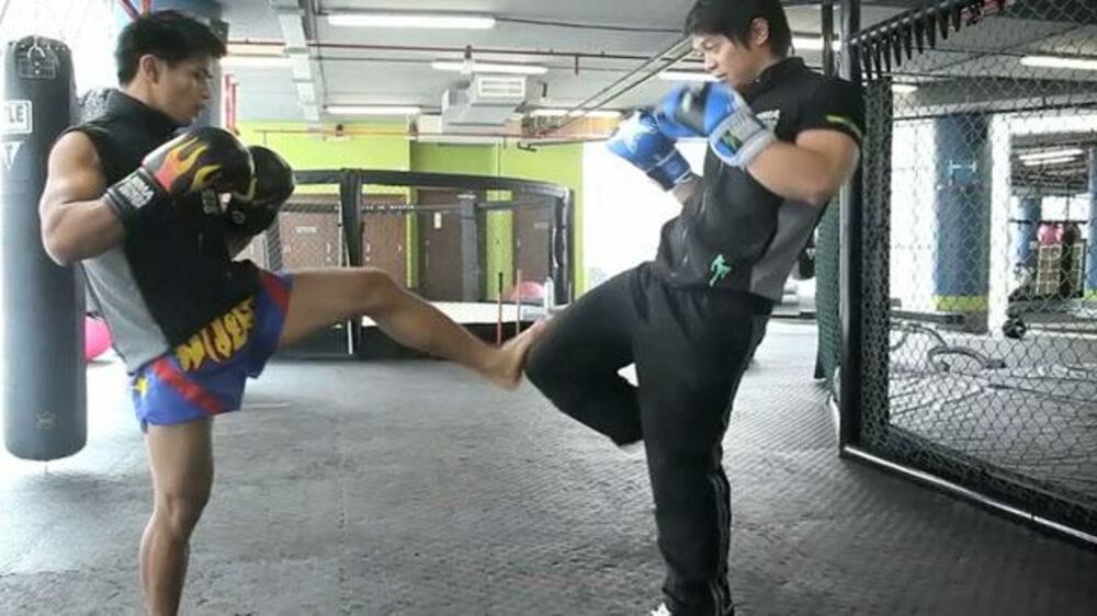 Video: MMA week 4 - Push kick
