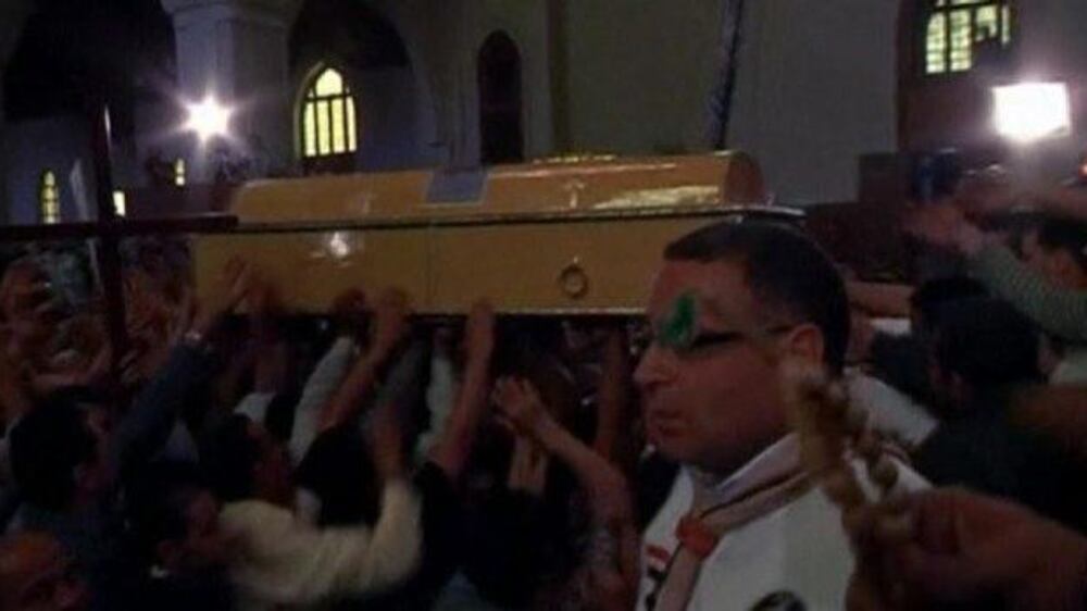 Video: Egyptian police fire tear gas into cathedral to break up clashes