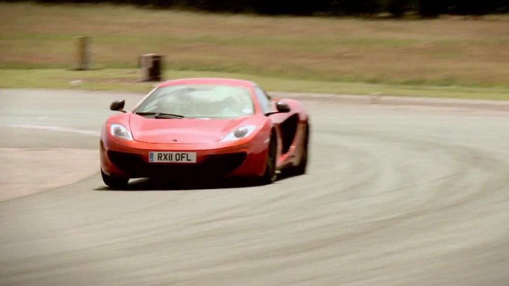 Video: Jay Leno tests his new Mclaren