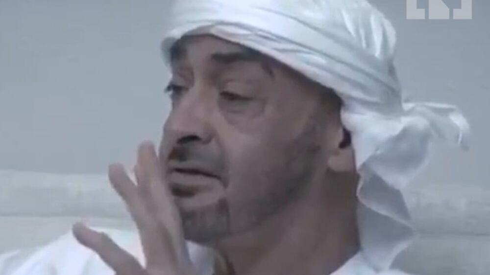 Sheikh Mohamed Bin Zayed admits he 'shed a tear'