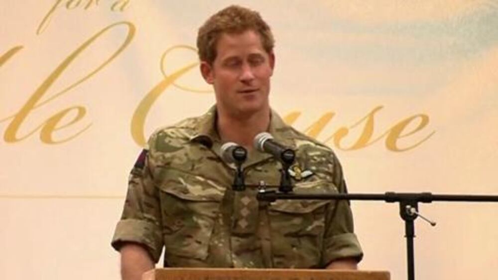 Video: Prince Harry joins wounded soldiers on US tour