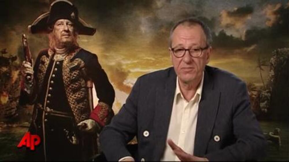 Geoffrey Rush on 'Pirates of the Caribbean 4'