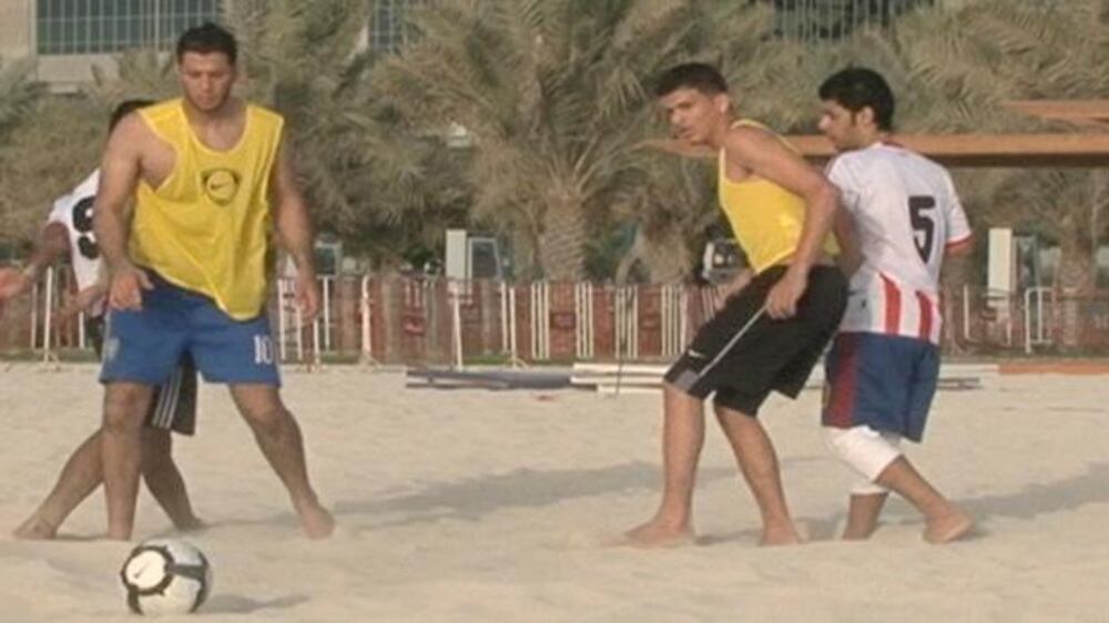 Abu Dhabi Beach Sports Game festival
