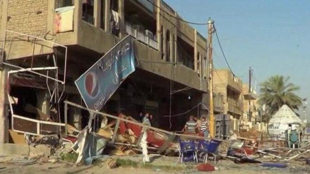 Video: Suicide bomber targets coffee shop killing five in Bahgdad