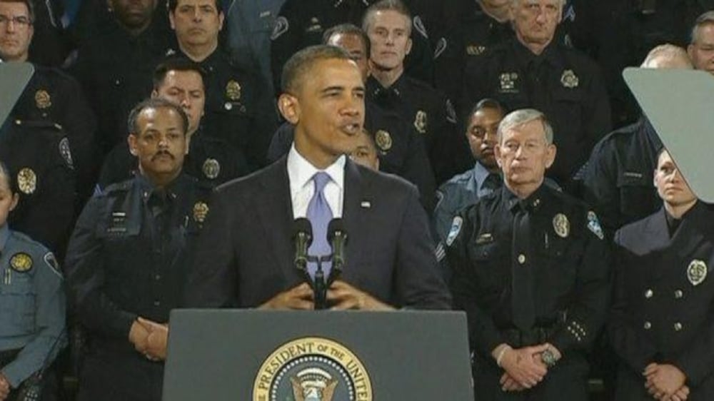 Video: Obama calls for action on gun violence