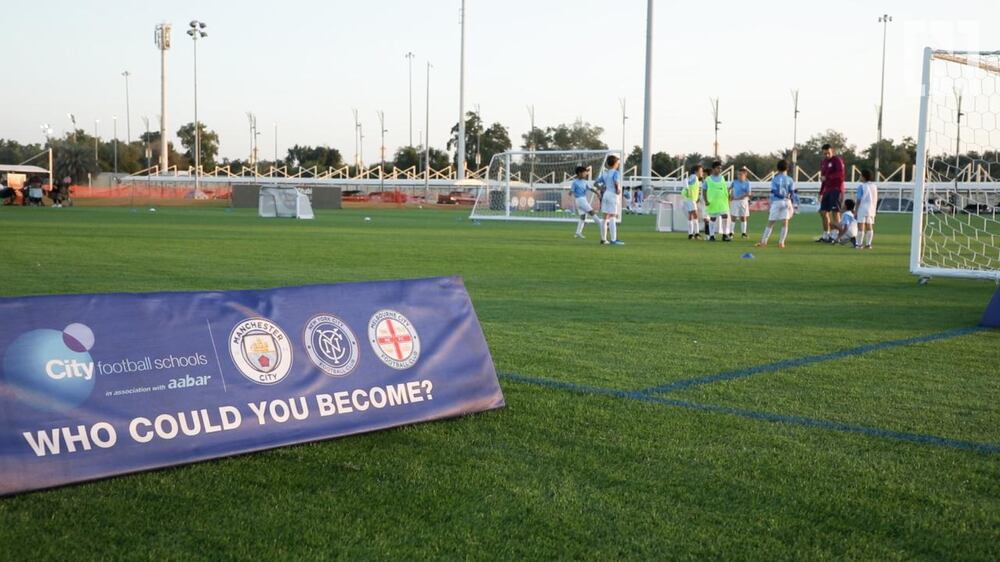 New York City FC stars train youngsters in Abu Dhabi