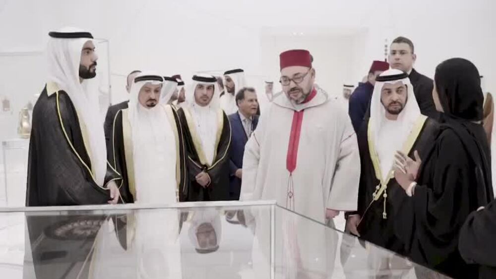 UAE Rulers visit Louvre Abu Dhabi 