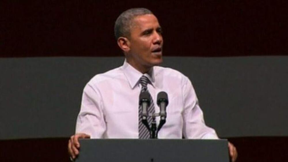 Video: Obama defends foreign policy on campaign trail