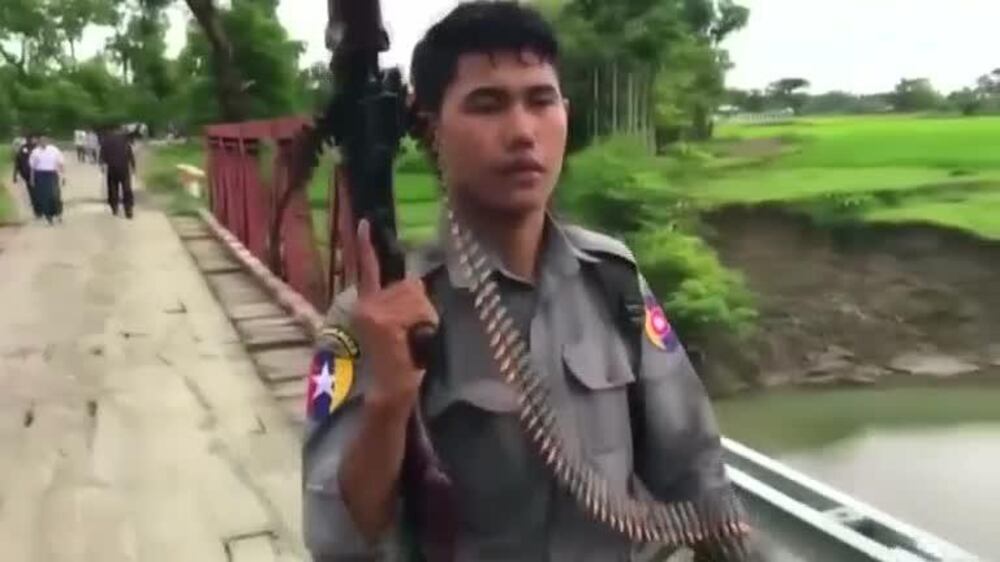 Explosion along Myanmar-Bangladesh border
