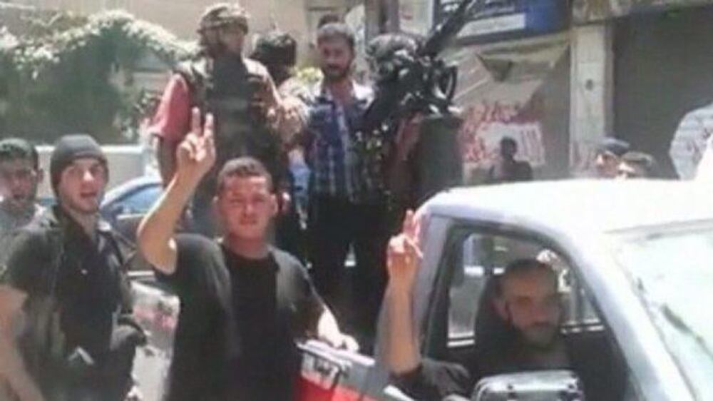 Video: Rebels appear to control parts of Damascus