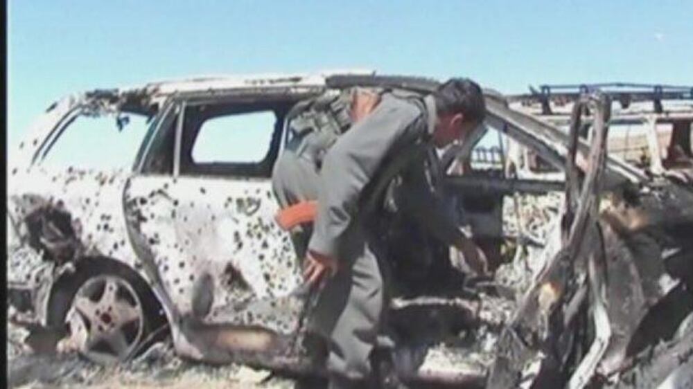 Video: NATO strike kills at least one child in Afghanistan