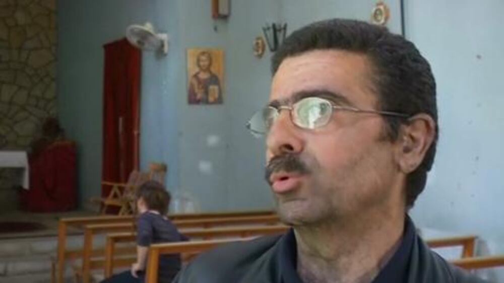 Video: Death of a priest in Old Homs