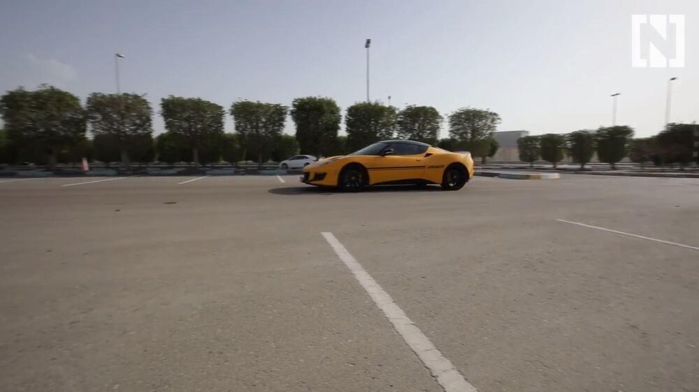 Test driving the Lotus Evora Sport 410 