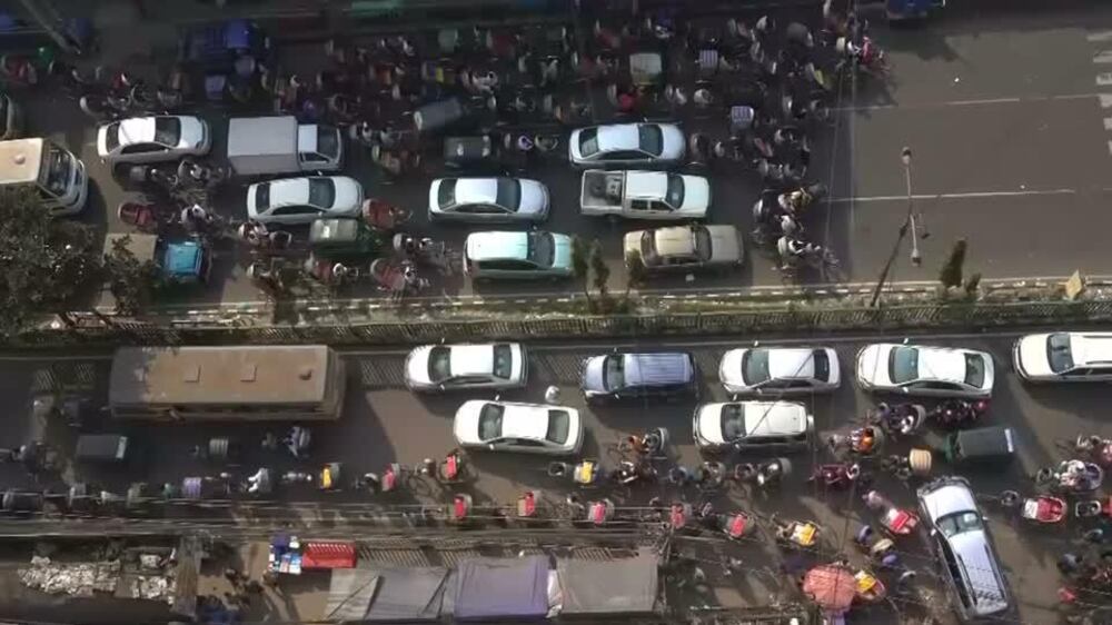 Dhaka traffic 