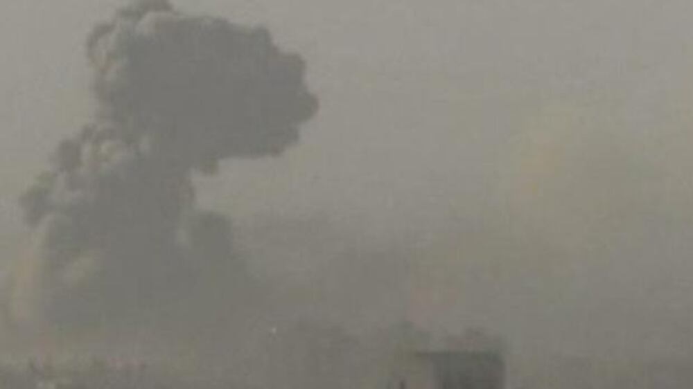 Video: Blasts rock Syrian capital