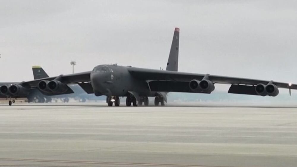 US sends B-52H bombers to the Middle East