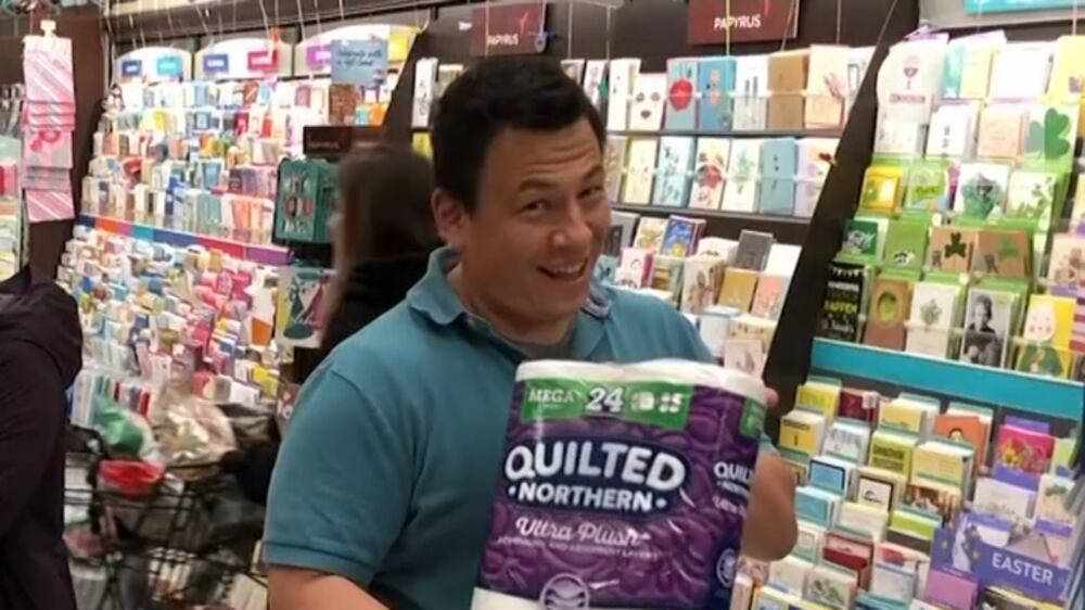 Why are people buying so much toilet paper?