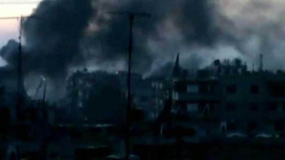Video: Violence rages in Syria
