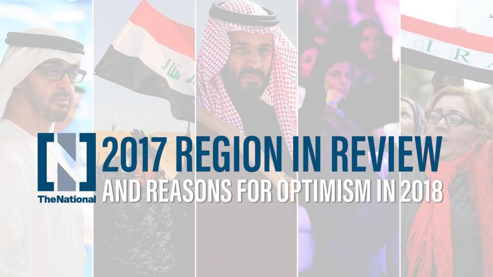 2017 Middle East year in review, and reasons for optimism in 2018