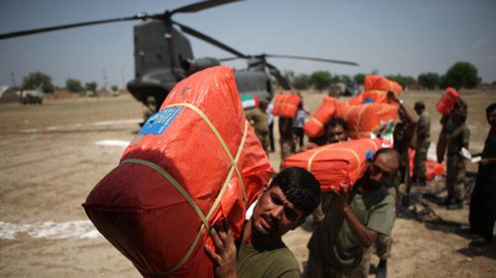 UAE aid mission