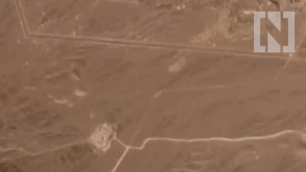 Time-lapse shows construction of Iranian nuclear facility