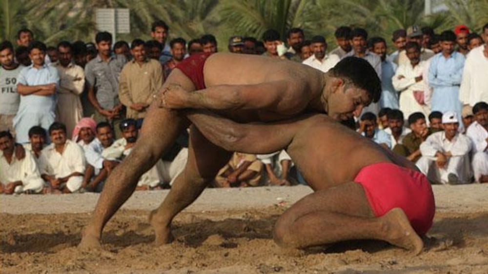 Pehlwani wrestling in Dubai