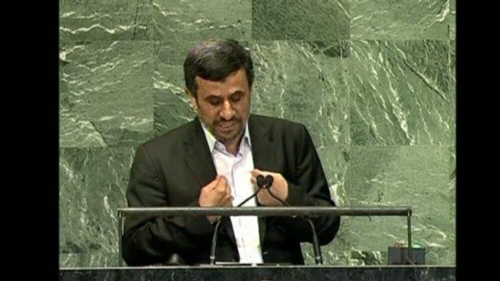 Video: Iran under threat by 'uncivilized Zionists' -Ahmadinejad