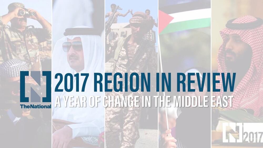 2017 Region in review: a year of change in the Middle East