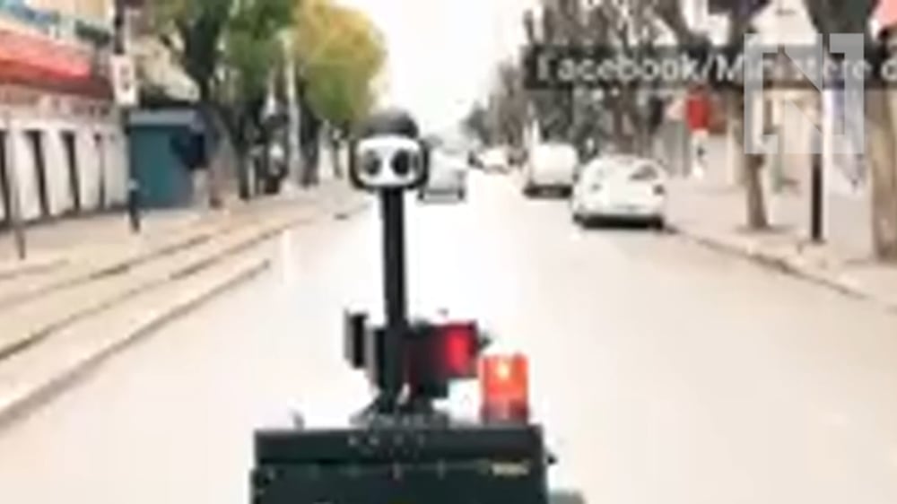 Robocop in Tunisia