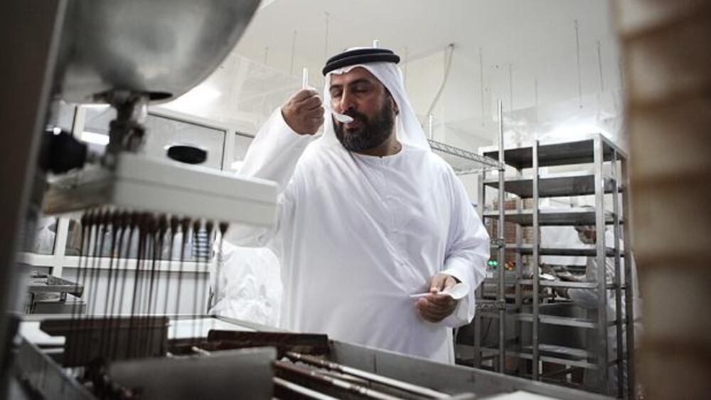 Radwan al Hosani and the chocolate factory