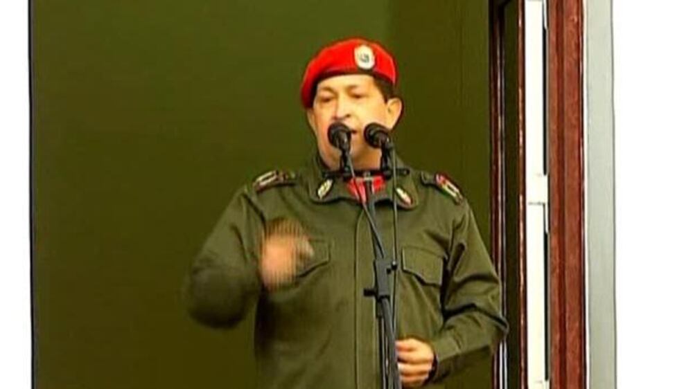Chavez vows to beat cancer