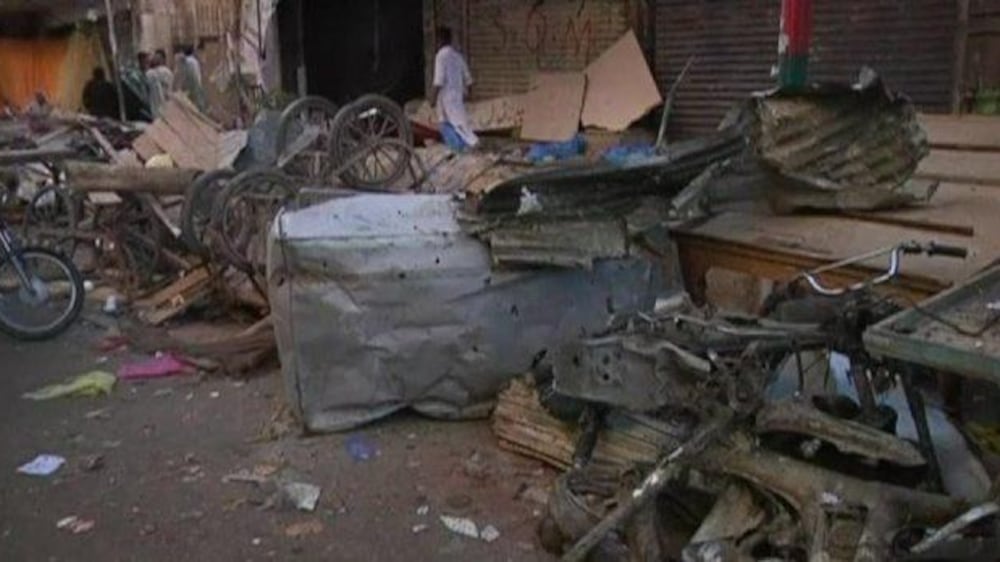 Video: Karachi residents call for action after deadly blast