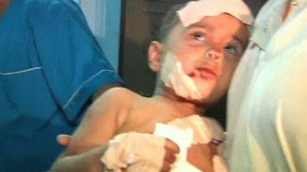 Video: Israeli airstrike wounds eight in Gaza