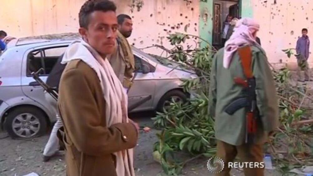 Video: Three explosions rock Yemeni capital Sanaa