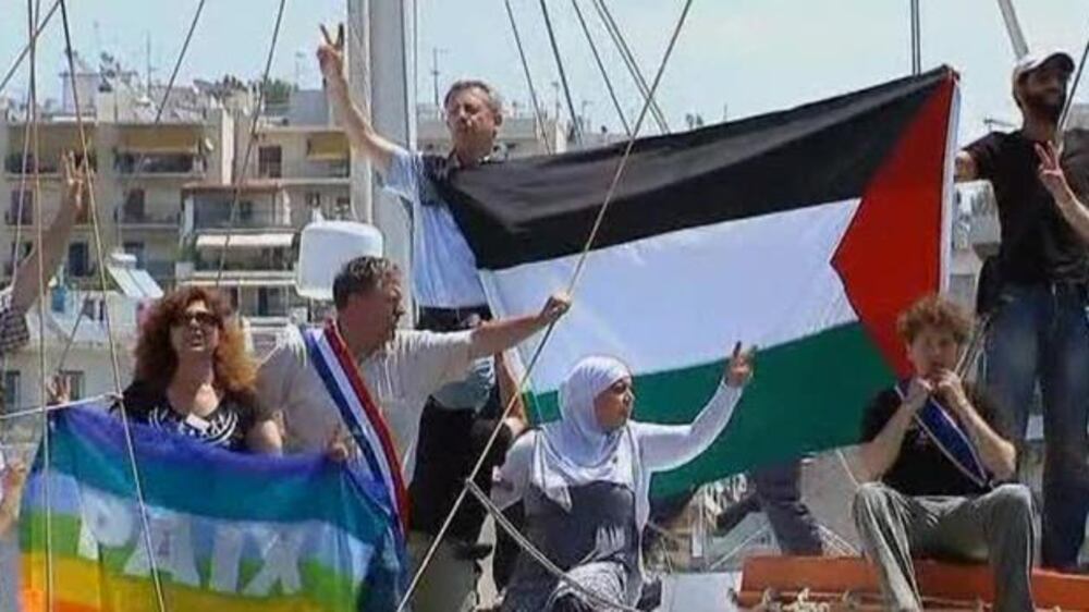 Second Gaza-bound boat blocked
