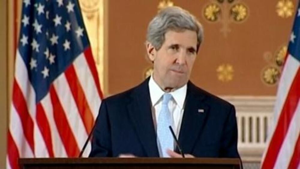 Video: Kerry kicks off nine-nation 'listening tour'