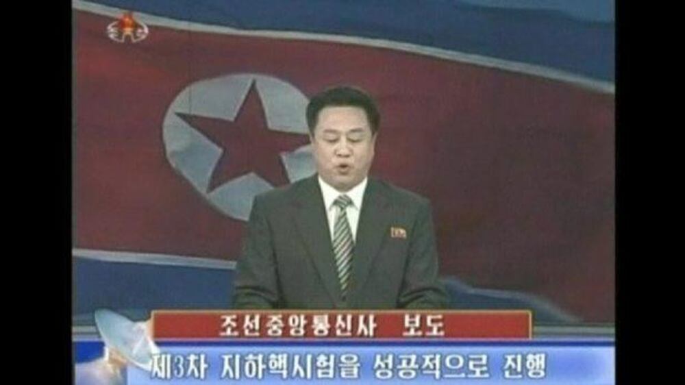 Video: North Korea conducts nuclear test