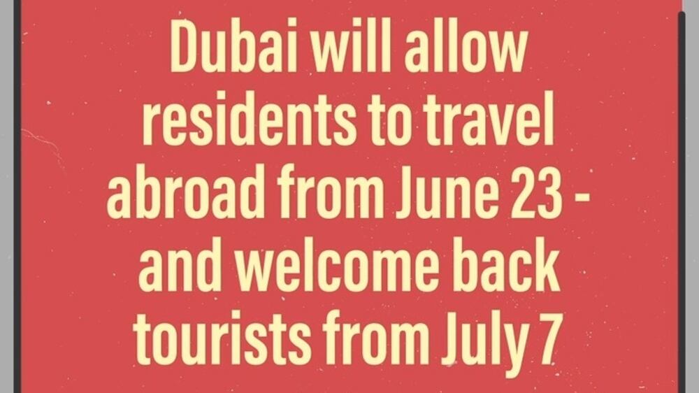 Dubai's new travel rules for tourists and travellers