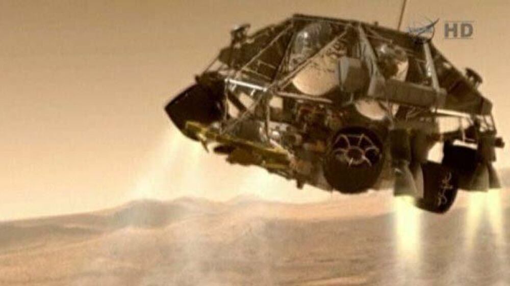 Video: Mars landing not crazy, but risky