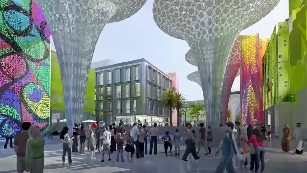 Expo 2020 Dubai: 3D rendering of how the site will look