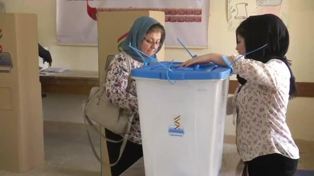 Iraqi Kurds vote on independence