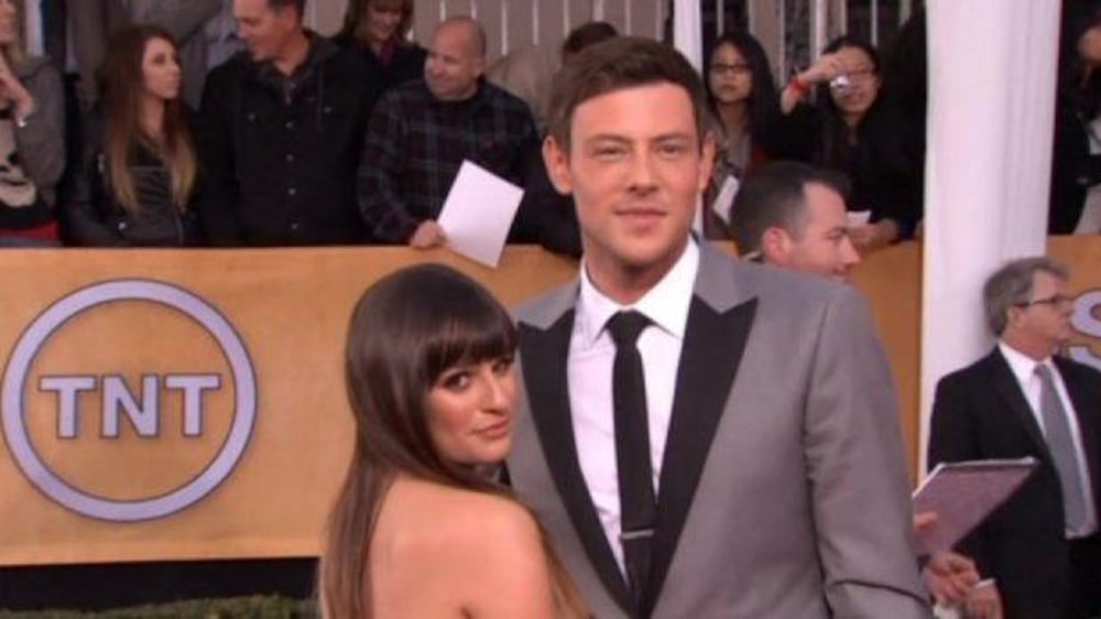 Video: Lea Michele pays tribute to Cory, Gaga's single leaked
