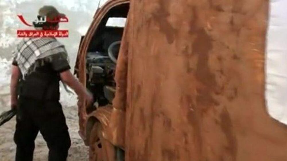 Video: A bomber prepares for the fight in an Aleppo suburb