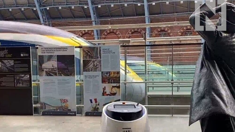 St Pancras brings in the robots