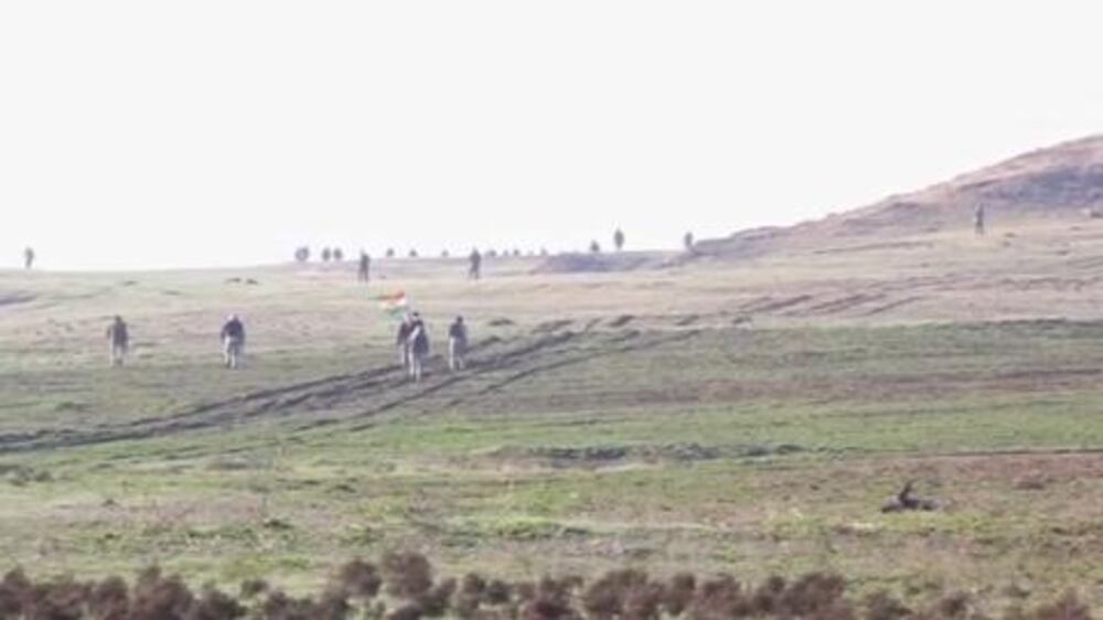 On the road to liberating Sinjar - video