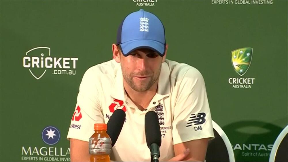 Dawid Malan: England batsman on maiden Test century in Perth