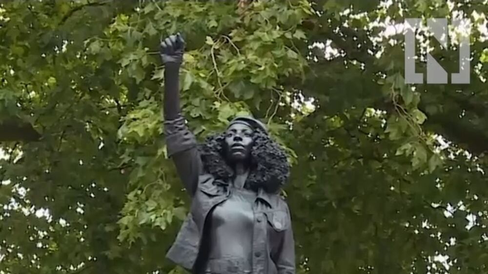 BLM protester gets her own statue in UK