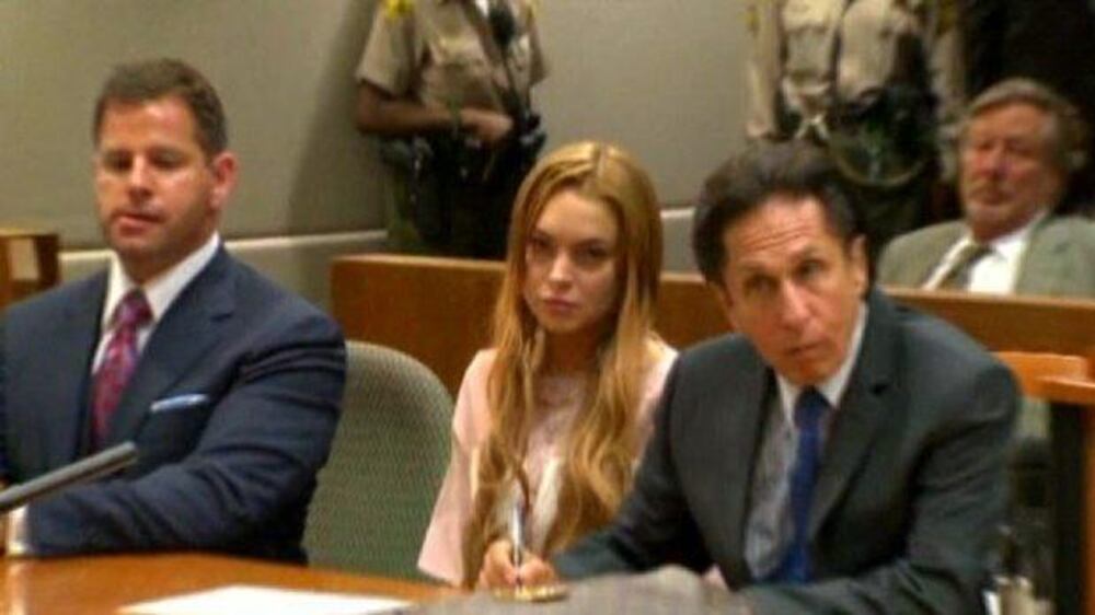 Video: Lohan pleads no contest, gets 90 days in locked rehab